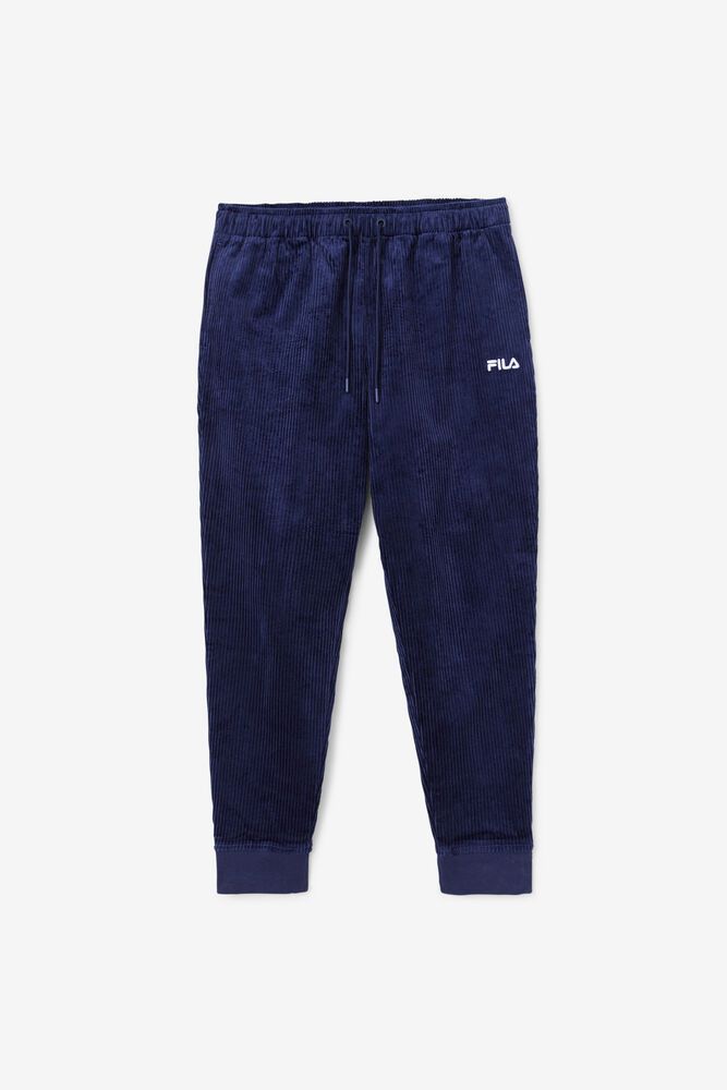 Fila Bukse Herre Marineblå Unnat Cord Joggers 031695-GDU